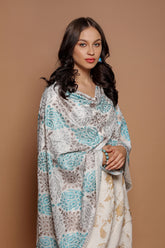 Paisley Diamond Nalki Wrap - The Pashm