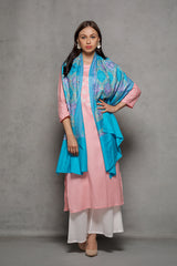 Floral Ogee Wrap - The Pashm