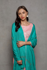 Flower Rhinestone Pashmina Wrap - The Pashm