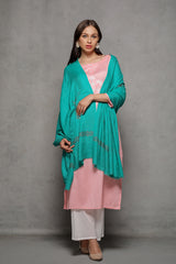 Flower Rhinestone Wrap - The Pashm