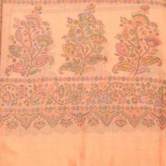 Floral Border Kani - The Pashm