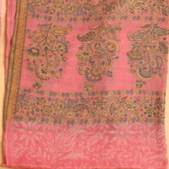 Floral Border Kani - The Pashm
