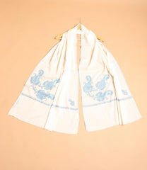 Paisley Embroidered Wrap - The Pashm