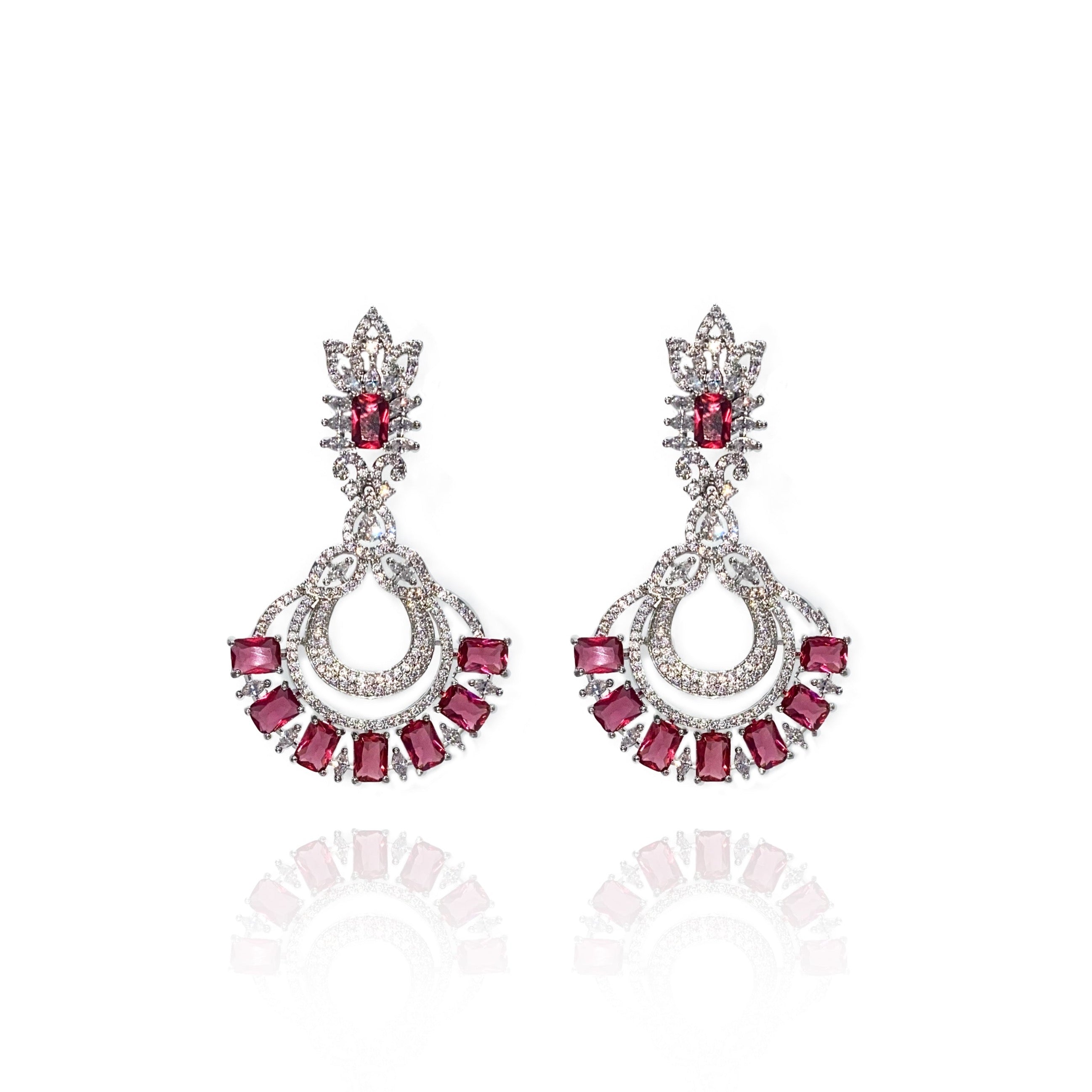 Zyna Zirconia Earrings - The Pashm
