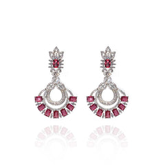 Zyna Zirconia Earrings - The Pashm