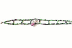 Watermelon Tourmaline Bracelet - The Pashm