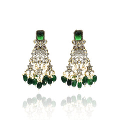 Alessia Victorian Choker Set - Green - The Pashm