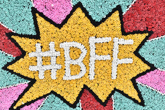 BFF Beaded Bag