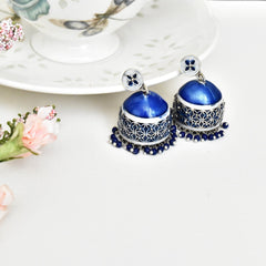 Aztec Meenakari Earrings - The Pashm