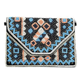 Cadence Aztec Bead Bag - The Pashm