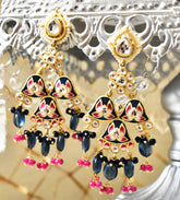 Zohrah Meena Earrings - The Pashm