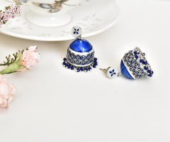 Aztec Meenakari Earrings - The Pashm