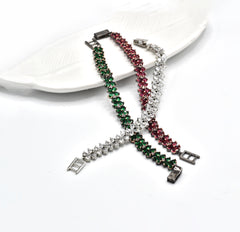 Sanu AD Crystal Bracelets - The pashm