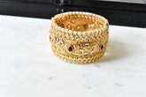 Amrita Kundan Polki Pearl Bangle - The Pashm