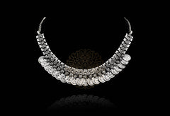 Nova Boho Embossed Coin Necklace