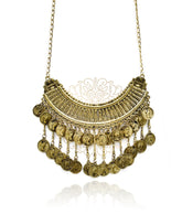 Adele Boho Coin Necklace - The Pashm