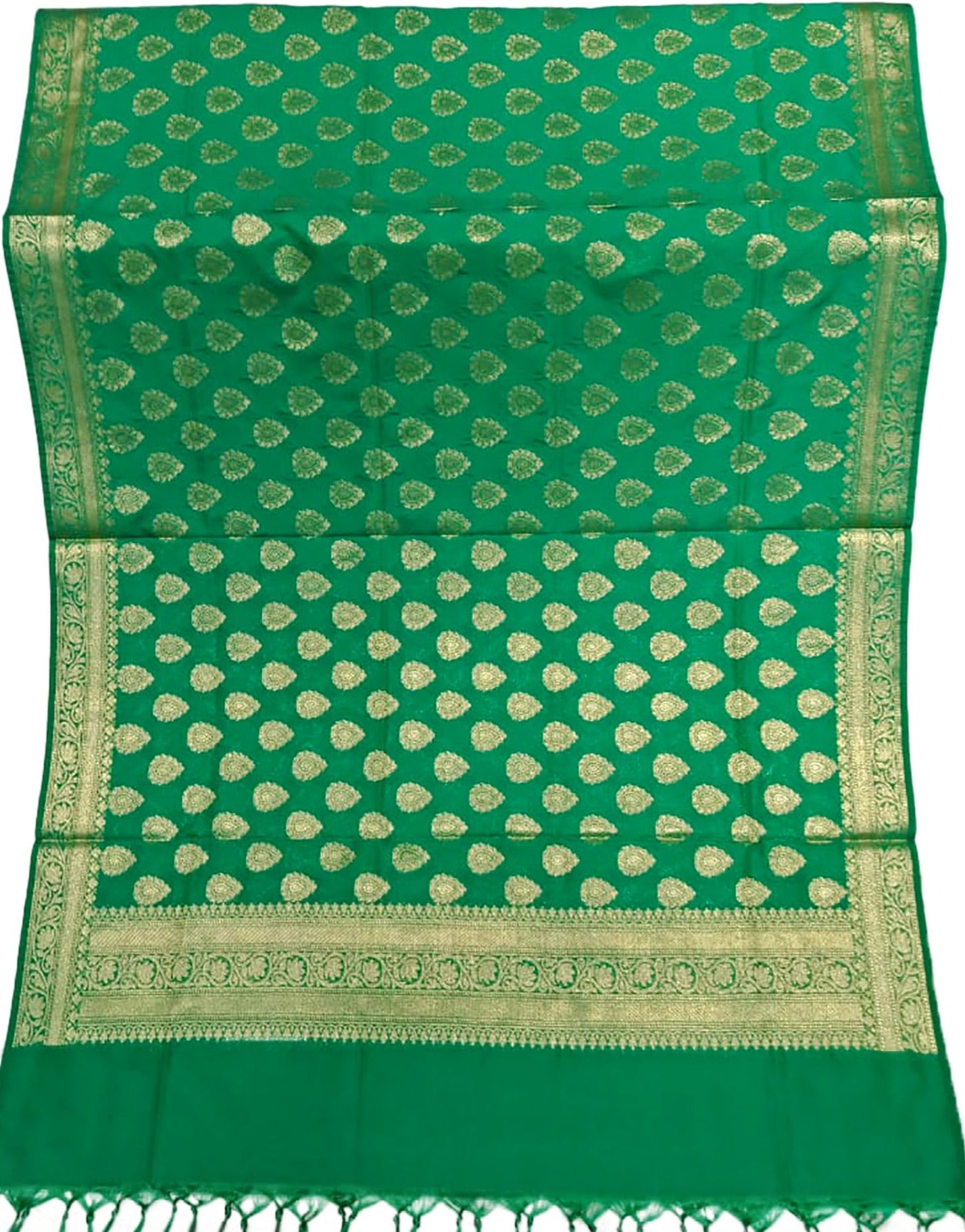Zari Palm Banarasi Dupatta - The Pashm