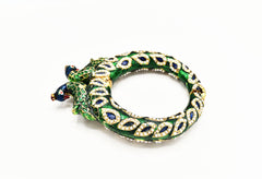 Kalinda Meenakari Pearl Jadau Bangle - The Pashm