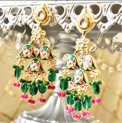 Zohrah Meena Earrings - The Pashm
