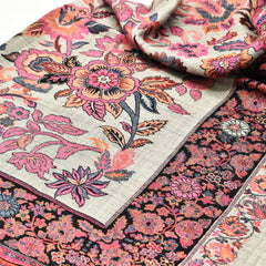 Jacobean Weave Pashmina Kani Shawl - The Pashm