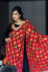 Traditional Velvet Phulkari - The Pashm