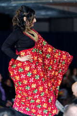 Traditional Velvet Phulkari - The Pashm