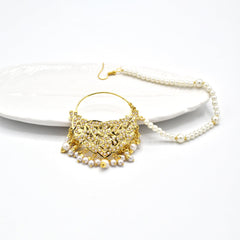 Jeet Jadau Nath Nose Ring - The Pashm