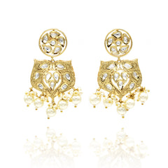 Aminah Kundan Polki Haar Set - The Pash