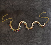 Multicolor Kundan Waist Belt - The Pashm