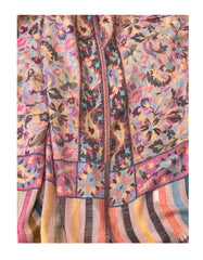 Beige Natural Color Kani Pashmina Shawl - The Pashm