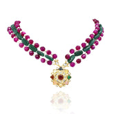 Naina Navrattan Beaded Set - The Pashm