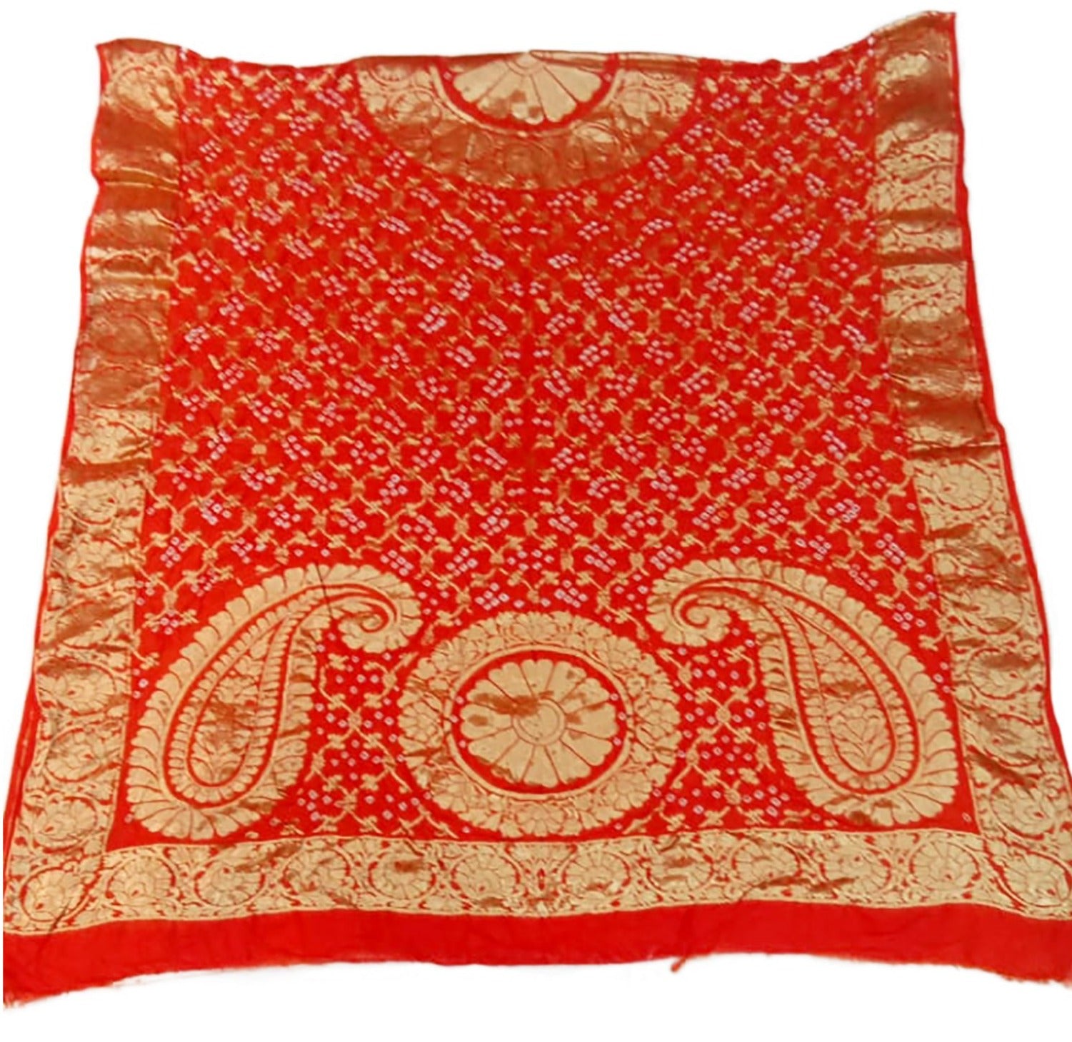 Zari Paisley Banarasi Dupatta - The Pashm