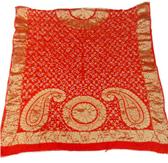 Zari Paisley Banarasi Dupatta - The Pashm