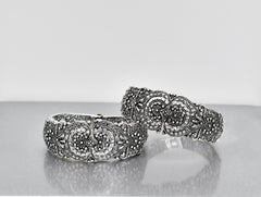 Bella Oxidised Cuff - The Pashm