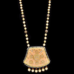 Gayatri Reversible Necklace Set - The Pashm