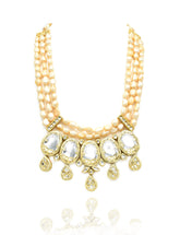 Noor Pearl Kundan Set - The Pashm