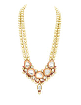 Anum Kundan Pearl Set - The Pashm