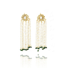 Nigaar Kundan Pendant Set - The pashm