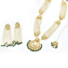 Nigaar Kundan Pendant Set - The pashm