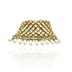 Chandni Pearl Kundan Choker - The Pashm