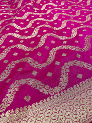 Chevron Banarasi Dupatta