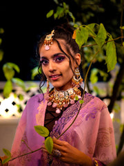 Embellished French Chantilly Lace Ombre Shawl - The Pashm