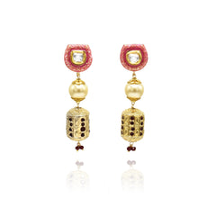 Indrani Reversible Necklace Set - The Pashm