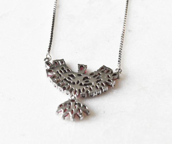 Vanea 925 Silver Necklace Set - The Pashm