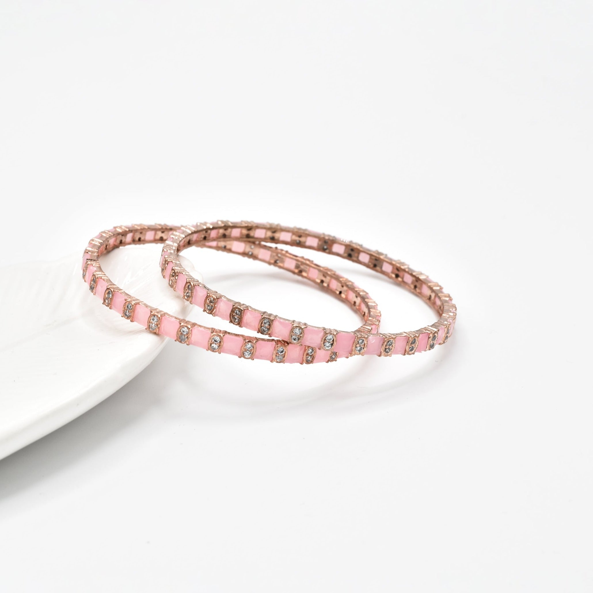 Pia Pink Bangles - The Pashm