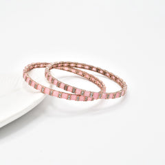Pia Pink Bangles - The Pashm