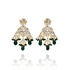 Kritti Green Polki Choker Set - The Pashm
