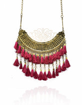 Eulalia Boho Tassel Necklace - The Pashm