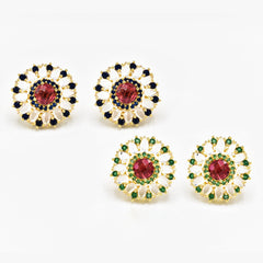 Starburst Crystal Studs - The Pashm