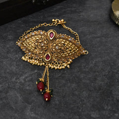 Antique Studded Tassel Armband - The Pashm